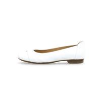 Gabor Damenschuhe Klassische Ballerinas weiss weiss - Gr. - 10 UK