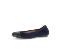 Gabor Ballerinas 64.126.16 Samtchevr. Lammnappa Atlantik/Schwarz Damen Gr. 40 EU / 6,5 UK