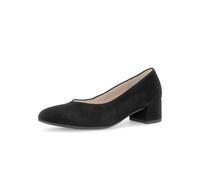 Gabor Pumps Veloursleder Schwarz - 37