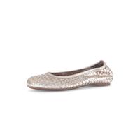 Gabor Ballerinas für Damen, gold, Größe 40 ½ EU / 7 UK