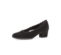 Pumps GABOR "Eleganter Pumps Rauleder", Damen, Gr. 38, schwarz, Schuhe Pumps (46220769-38) schwarz