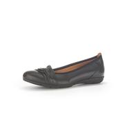 sportliche Ballerinas schwarz - Gr. - 42 EU | 8 UK