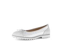 Ballerina GABOR "Sportliche Ballerina", Damen, Gr. 42, silber, Schuhe Ballerina (62637451-42) silber