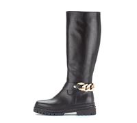 Gabor Damenschuhe Klassische Stiefel schwarz(gold matt) schwarz(gold matt) - Gr. - 38 EU | 5 UK