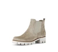 Gabor Stiefelette Damen Chelsea Boots Kiesel (EL. Wave) flach Größe 38,5 EU / 5,5 UK