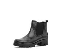 Gabor Chelseaboots 32204168-41 Damen Kalbsleder Plateau Profilsohle Schwarz Gr. 41