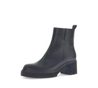 Gabor Damen Chelsea Boots, Frauen Stiefeletten,Moderate Mehrweite (G),Best Fitting,Schlupfstiefel,flach,Stiefel,Bootee,schwarz,38.5 EU / 5.5 UK