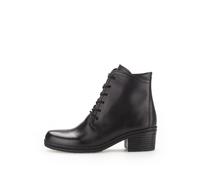 Gabor Damen Schnürstiefeletten 34.661.77 - Wechselfußbett, Best Fitting, Warmfutter - Schwarz 38