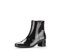 Gabor Stiefelette Leder Schwarz Lack - 40