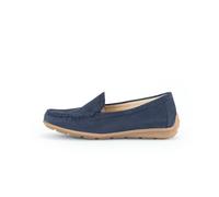 Gabor Damen Slipper, Frauen Slip On,Wechselfußbett,Moderate Mehrweite (G),Businessschuhe,Slip-ons,Mokassins,Halbschuhe,Blue,40 EU / 6.5 UK