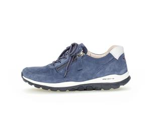 Gabor Damenschuhe Komfortschuhe jeans/weiss jeans/weiss - Gr. - 39 EU | 6 UK