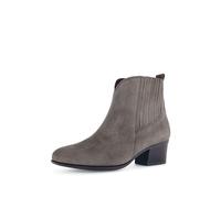 Westernstiefelette GABOR "St.Tropez" Gr. 38,5, grau (taupe) Damen Schuhe (18351847-38,5) taupe