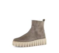Gabor Damen Stiefelette Comfort 76780-30 ungefüttert Plateau Leder (Dreamvelour) Braun Gr. 42