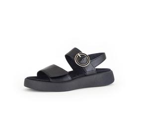 Gabor Damenschuhe Komfortschuhe schwarz(goldmatt/s) schwarz(goldmatt - Gr. - 7 UK