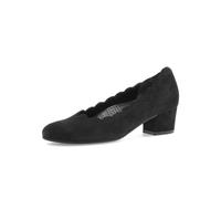 Gabor comfort Pumps schwarz Velour 72.221.47 für Damen, schwarz, Gr. 38 ½ EU / 5,5 UK