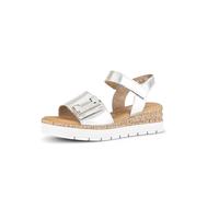 Gabor Damenschuhe Komfortschuhe silber (uni+gold) silber (uni/gold) - Gr. - 7.5 UK