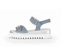 Gabor 84.612 84.612.16 hell-blau - Riemchen Sandale für Damen - Größe 40.5