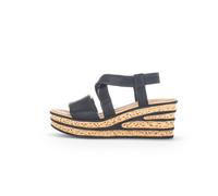 Gabor Damenschuhe Riemchensandalen schwarz schwarz - Gr. - 5 UK
