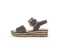 Gabor Damenschuhe Riemchensandalen schwarz schwarz - Gr. - 7 UK