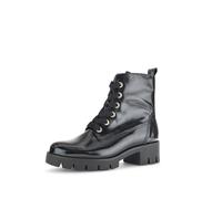 Gabor Damenschuhe Schnürstiefel schwarz (gold) schwarz (gold) - Gr. - 6 UK