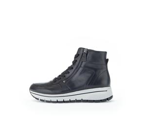 Gabor Damenschuhe Schnürstiefel schwarz (grey) schwarz (grey) - Gr. - 7 UK