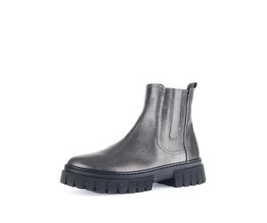 Gabor Damenschuhe Schnürstiefeletten anthrazit(Flausch) anthrazit(Flausch) - Gr. - 5 UK