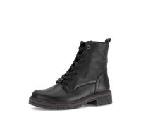 Schnürstiefelette GABOR "Schnürstiefelette", Damen, Gr. 38, schwarz, Schuhe Schnürstiefelette (20187331-38) schwarz