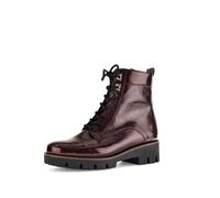 Gabor Damenschuhe Schnürstiefeletten burgund(Flau/gold) gold) - Gr. - 6 UK
