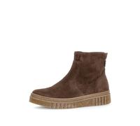 Stiefelette GABOR "Gabor Stiefelette Veloursleder", Damen, Gr. 42, braun (cacao), Schuhe Stiefelette (39656002-42) cacao