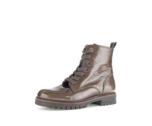 Gabor Damenschuhe Schnürstiefeletten cacao (Mic/gold) cacao (Mic/gold) - Gr. - 7.5 UK