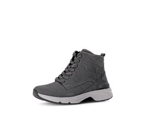 Gabor Damenschuhe Schnürstiefeletten dark-grey(Flausch) dark-grey(Flausch) - Gr. - 5.5 UK