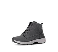 Gabor Damenschuhe Schnürstiefeletten dark-grey(Flausch) dark-grey(Flausch) - Gr. - 6 UK