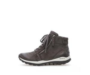 Gabor Damenschuhe Schnürstiefeletten dark-grey (Mel.) dark-grey (Mel.) - Gr. - 4 UK