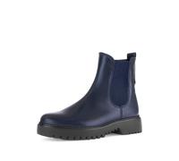 Gabor Damen Chelsea Boots, Frauen Stiefeletten,Moderate Mehrweite (G),Schlupfstiefel,Stiefel,Bootee,Booties,Midnight (Micro),38.5 EU / 5.5 UK