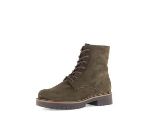 Gabor Damenschuhe Schnürstiefeletten oliv (Micro) oliv (Micro) - Gr. - 4.5 UK