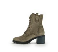 Gabor Damenschuhe Schnürstiefeletten oliv (Micro) oliv (Micro) - Gr. - 4 UK