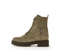 Gabor Damenschuhe Schnürstiefeletten oliv (Micro) oliv (Micro) - Gr. - 6 UK