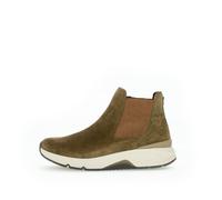 Gabor Damenschuhe Schnürstiefeletten oliv (Micro) oliv (Micro) - Gr. - 7 UK