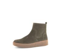 Gabor 72.830.33 grün - bequeme Stiefelette für Damen - Größe 43