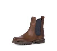 Gabor Chelsea Boots Comfort Damen – Sattel/EF (FL/blau) – Weite H – Gr. 38 EU / 5 UK