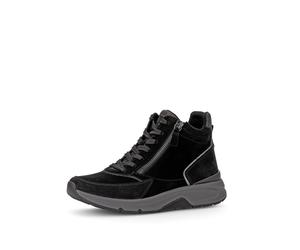 Gabor Damenschuhe Schnürstiefeletten schw/anthr.(Micro) - Gr. - 3.5 UK