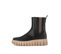 Gabor Damenschuhe Schnürstiefeletten schw./beige(Micro) beige(Micro) - Gr. - 5.5 UK