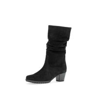 Gabor Damenschuhe Schnürstiefeletten schwarz (Flausch) schwarz (Flausch) - Gr. - 3 UK
