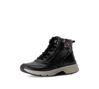 Gabor Damenschuhe Schnürstiefeletten schwarz (Flausch) schwarz (Flausch) - Gr. - 4.5 UK