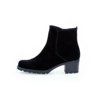 Gabor Damenschuhe Schnürstiefeletten schwarz (Flausch) schwarz (Flausch) - Gr. - 5.5 UK