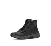 Gabor Damenschuhe Schnürstiefeletten schwarz (Flausch) schwarz (Flausch) - Gr. - 5 UK