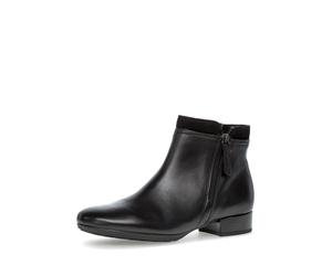 Gabor Damenschuhe Schnürstiefeletten schwarz (Flausch) schwarz (Flausch) - Gr. - 8 UK