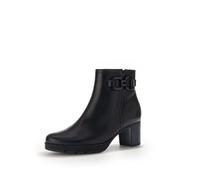 Gabor Damenschuhe Schnürstiefeletten schwarz (Mel./uni) schwarz (Mel. - Gr. - 5 UK