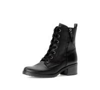 Gabor Comfort Stiefelette schwarz Lace up Boots 52.815.57 für Damen, schwarz, Gr. 37 ½ EU / 4,5 UK