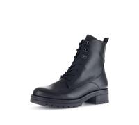 Gabor Damenschuhe Schnürstiefeletten schwarz (Micro) schwarz (Micro) - Gr. - 8 UK